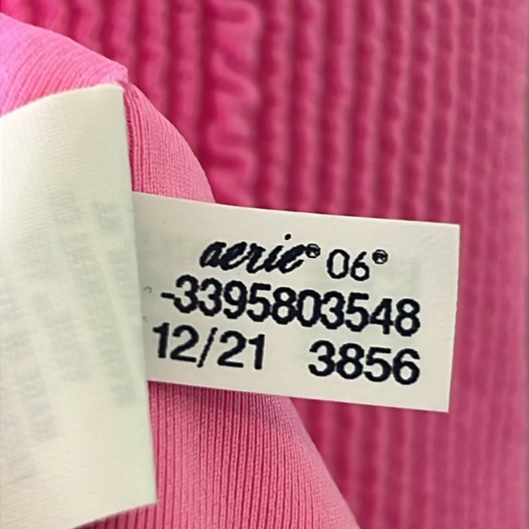 Aerie textured low back cheeky swimsuit size XL Long - Picture 11 of 14